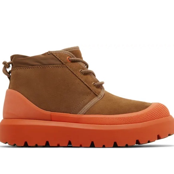 🧡 NWB UGG Neumel Weather Hybrid 'Chestnut Orange' Boots - Picture 1 of 8